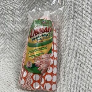 Libman Wonder Mop Refill  Model 02001  Easy Change  Machine Washable Refill  New